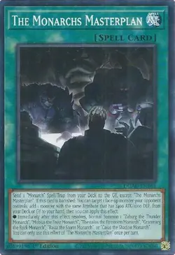 (3x) The Monarchs Masterplan - DUAD-EN061 - NM - Common - 1st edition - Yugioh - Image 1