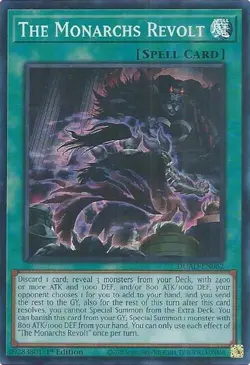 The Monarchs Revolt - DUAD-EN062 - NM - Super Rare - 1st ed - Yugioh - Image 1