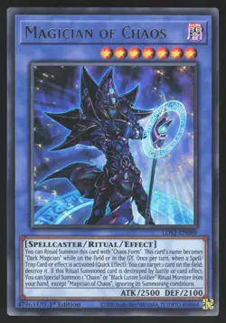 Magician of Chaos - LDS3-EN089 - Ultra Rare - 1st Edition Yugioh - Image 1