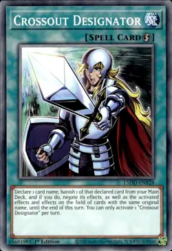 Crossout Designator - 1st Edition L5DD-ENY28 - NM - YuGiOh - Image 1