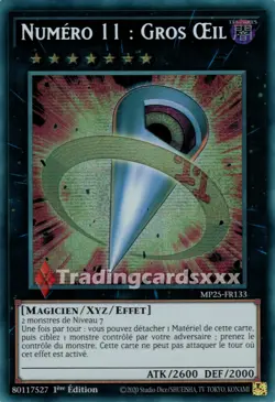 Yu-Gi-Oh! Numero 11 : Gros Œil : PSE MP25-FR133 - Image 1