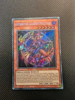 Apprentice Illusion Magician RA04-EN023 Secret Rare English Yugioh 1st Edition - Image 1