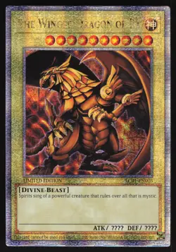 The Winged Dragon of Ra - LC01-EN003 - Quarter Century Secret Rare - Yugioh - Image 1