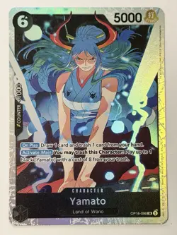 Yamato OP16-098 SR NM One Piece The Time of Battle English - Image 1