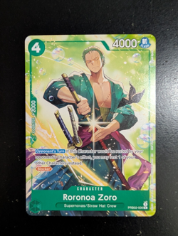 Roronoa Zoro (Welcome Pack 2026 Vol.1) PRB02-006 One Piece Promotion Cards - Image 1