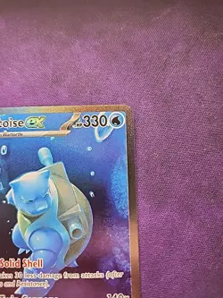 Blastoise EX 200/165 Sir Special Illustration Rare NM Mint Condition Pokemon TCG - Image 3