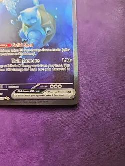 Blastoise EX 200/165 Sir Special Illustration Rare NM Mint Condition Pokemon TCG - Image 5