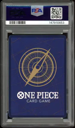 Roronoa Zoro Alternate Art Parallel PRB02-006 PSA 10 One Piece English - Image 2