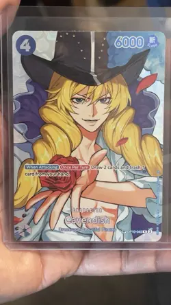 One Piece TCG Cavendish OP10-045 SP - The Time of Battle OP16 NM - Image 1