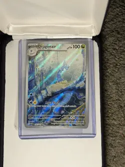 Dragonair 181/165 SV: Scarlet & Violet 151 Illustration Rare Full Art Holo NM/M - Image 2