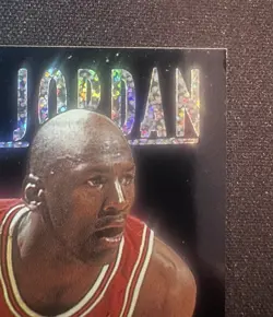 1993 SKYBOX CENTER STAGE MICHAEL JORDAN #CS1 CHICAGO BULLS - Image 3