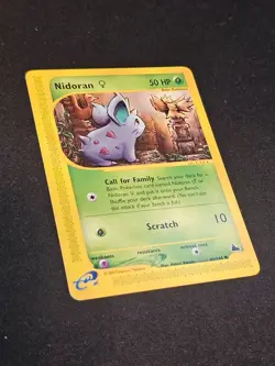 Pokemon TCG Nidoran 81 Skyridge Mint Near Mint (non-holo) - Image 2