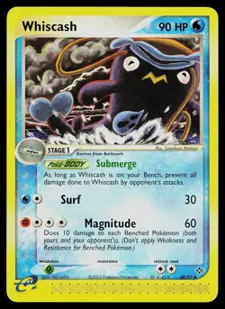 Pokemon Card - Whiscash Dragon 48/97 Uncommon - Image 1