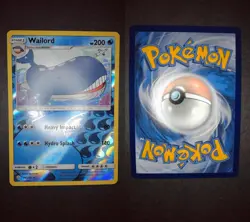 Wailord 46/236 Rare Cosmic Eclipse Pokemon Reverse Holo Near Mint - Image 1