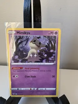 2020 Sword & Shield - Darkness Ablaze Mimikyu Basic/Rare Non Holo #81/189 - Image 1