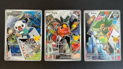 Pokemon First Partner Series 2 Unova - Snivy 049 Tepig 050 Oshawott 051 - Image 1