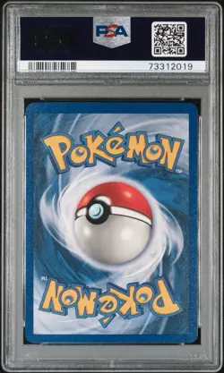 POKEMON NIDOKING HOLO BASE SET 1999-2000 4TH UK PRINT #11 PSA 9 POP 17 - Image 2