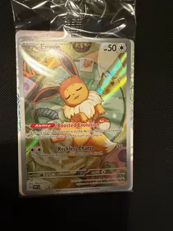 Pokemon TCG Eevee 173 SV Scarlet & Violet Promo Holo 50 HP English - Image 1