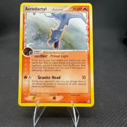Aerodactyl 35/110 Uncommon Holon Phantoms Pokemon Moderately Played - Image 1