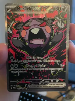 Morpeko EX 117/084 SIR Pokemon Pitch Black ME05 NM English - Image 1
