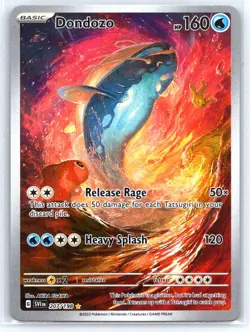 Dondozo 207/198 Illustration Rare Scarlet & Violet Pokemon Holo Lightly Played - Image 1