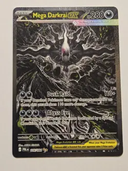 Mega Darkrai EX 116/084 Pitch Black SIR Full Art Holo Pokemon TCG - Image 1