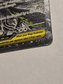 Mega Darkrai EX 116/084 Pitch Black SIR Full Art Holo Pokemon TCG - Image 4