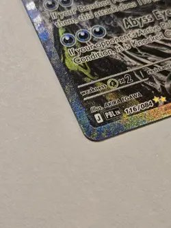 Mega Darkrai EX 116/084 Pitch Black SIR Full Art Holo Pokemon TCG - Image 5