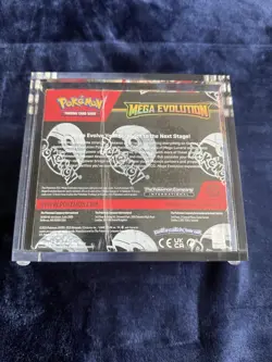 Pokemon TCG Mega Evolution Booster Box (W/ ACRYLIC CASE) - Image 2