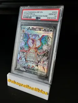 PSA 10 Charizard ex #223 OBF EN Special Illustration Rare Pokemon Gem mint - Image 1