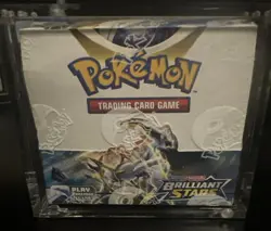 Pokemon Brilliant Stars Booster Box Sealed With Case - Image 1