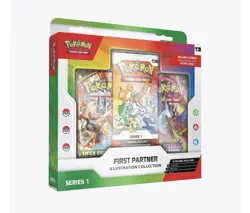 Pokemon TCG First Partner Illustration Collection Box Series 1 Sealed New - Image 1