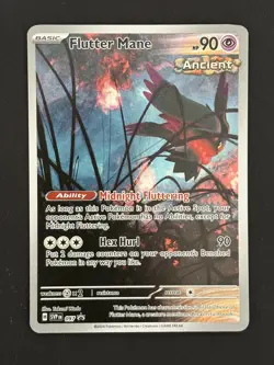 Pokemon TCG: Flutter Mane 097 - Scarlet & Violet Black Star Promo - NM - Image 1