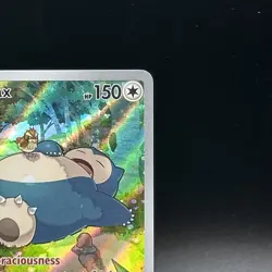 Pokemon 151 Snorlax 051 Black Star ETB Promo Full Art Holo (#13) - Image 4