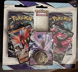 Pokemon Chilling Reign ETB Error Blister Pack | Galarian Variant Legendary Birds - Image 1