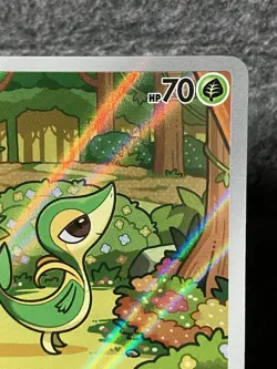 Pokemon TCG Scarlet Violet SV11B: Black Bolt Snivy 087/086 Illustration Rare NM - Image 3