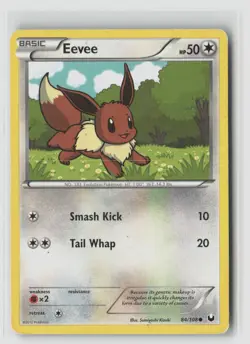 Eevee #84/108 Dark Explorers Common Pokemon TCG HP - Image 1