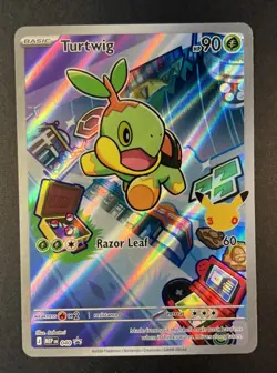 Turtwig 040 First Partner Illustration Promo 30th Anniversary - Image 1