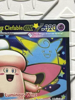 English Pokemon Perfect Order Mega Clefable Ex Full Art (103/088). - Image 4