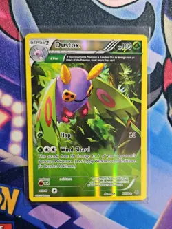 Dustox (8 Delta) 8/108 Roaring Skies Reverse Holo Authentic Pokemon Card NM - Image 1