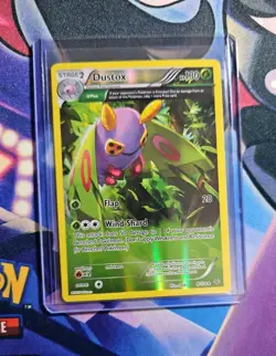 Dustox (8 Delta) 8/108 Roaring Skies Reverse Holo Authentic Pokemon Card NM - Image 3