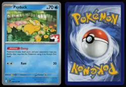 Pokemon TCG Psyduck 039/217 Prize Pack Series 9 Non-Holo Pack Fresh - NM - Image 3