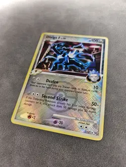 Pokemon TCG Dialga G 7/127 Reverse Crosshatch Holo - League Promo Platinum - LP - Image 3