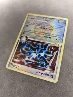 Pokemon TCG Dialga G 7/127 Reverse Crosshatch Holo - League Promo Platinum - LP - Image 4