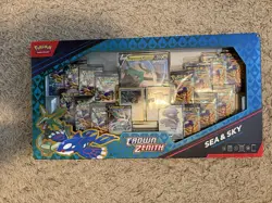 Pokemon TCG Crown Zenith Sea and Sky Premium Collection Box New Sealed - Image 1