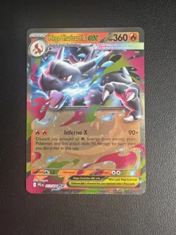 Pokemon TCG Card - Mega Charizard X EX 013/094 - Phantasmal Flames - Image 1