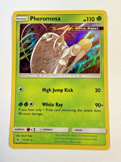 ⭐2018 Pokemon Sm-Forbidden Light 11/131 PHEROMOSA Holo Rare - ULTRA BEAST!⭐ - Image 1