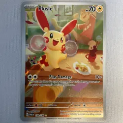 Plusle - 193/182 Paradox Rift Illustration Rare Pokemon - NM *READ* - Image 2