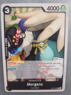 Morgans OP13-093 OP-13 Carrying On His Will One Piece Card - Image 1