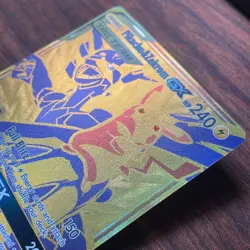 Pokemon TCG Pikachu & Zekrom GX SM248 SM Gols Promo Star Holo - Image 2